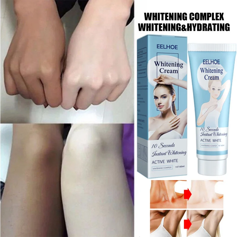 

Body Whitening Moisturizing Cream Underarm Armpit Knee Dark Skin Bleaching Cream Lighten Melanin Dull Brighten Skin Care Lotion