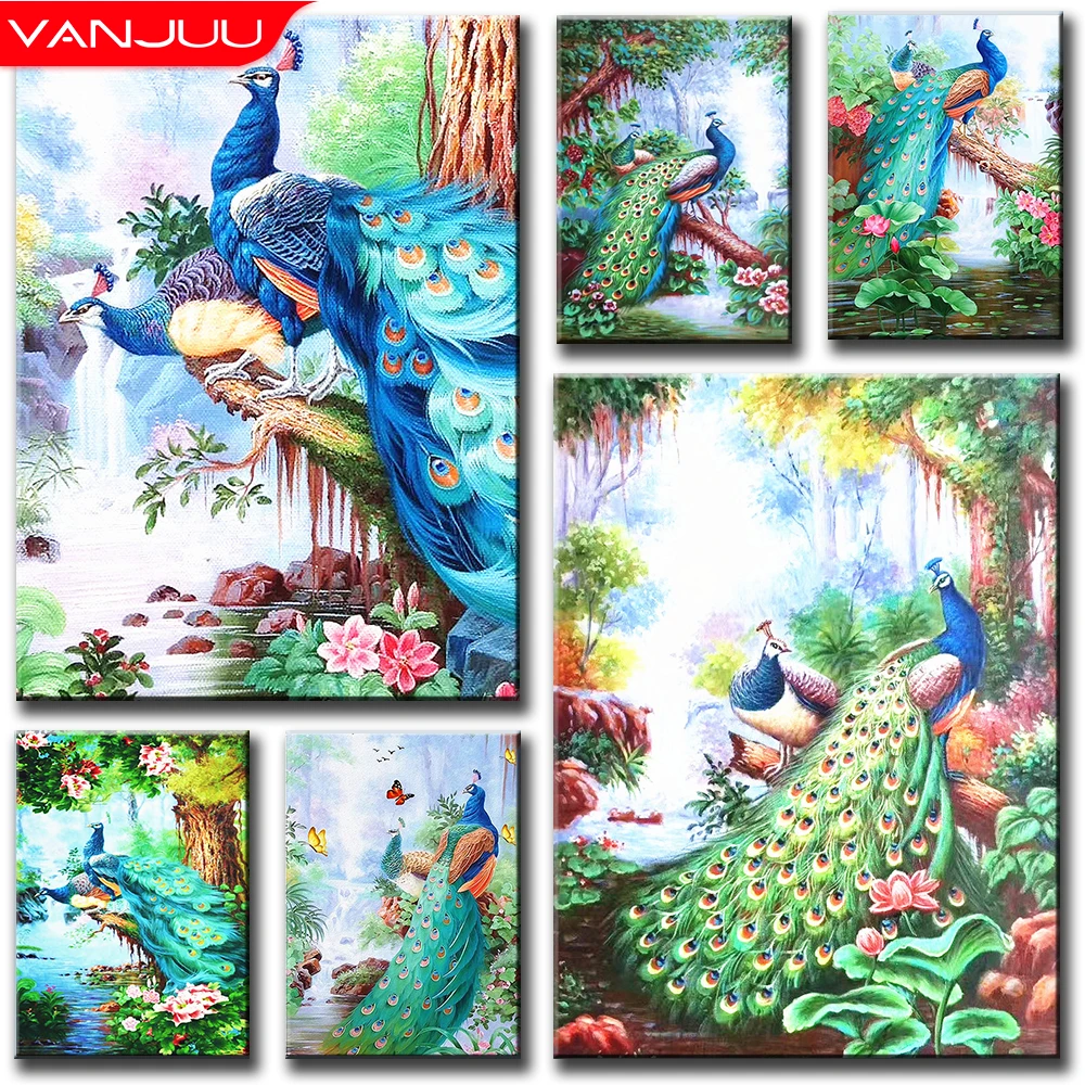 

Parrot 5D Diamond Painting Animal Full Diamond Mosaic Birthday Gift DIY Diamond Embroidery Cross Stitch Craft Home Decoration