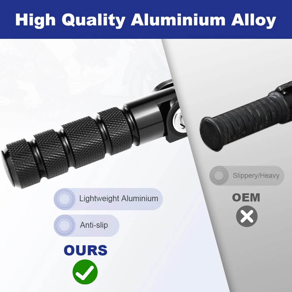 Для Aprilia Tuono Shiver Dorsoduro Caponord DUCATI MONSTER SCRAMBLER Multistrada XDiavel мотоциклетные подножки для