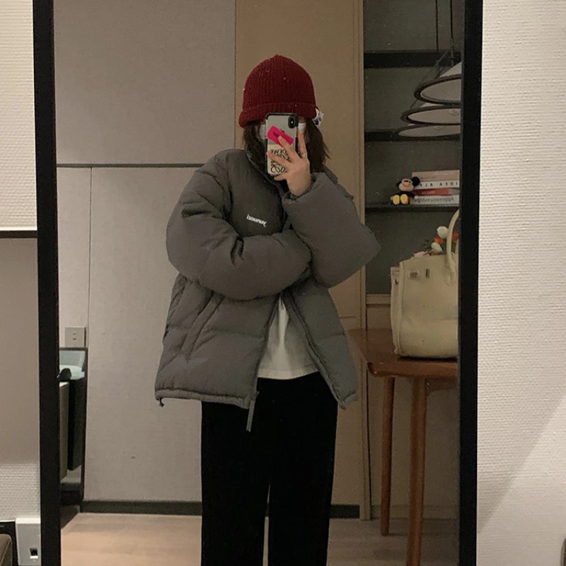 Thick Cotton-padded Jacket Winter Jacket Women 2023 Short Men's and Women's Parka Warm Fashion Coat Street Coat Parkas Chaquet