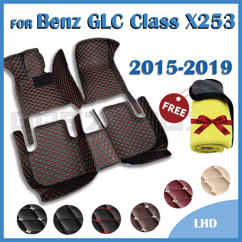 

Автомобильные коврики для Mercedes Benz GLC Class X253 2015 2016 2017 2018 2019