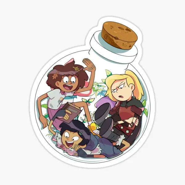 

5 шт., наклейки-флаконы для украшения стен и окон