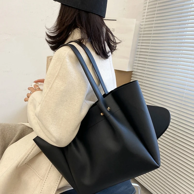 Женские сумочки новые вместительные модные большие сумки на одно плечо с тонкими