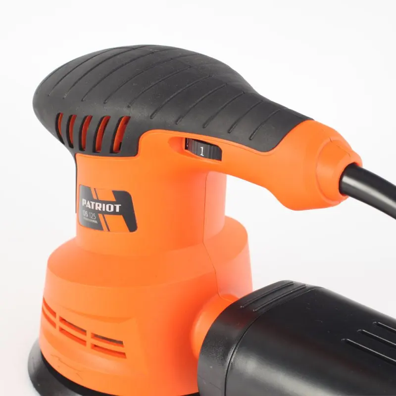 Машина шлифовальная орбитальная PATRIOT OS 125 (Мощность 270 Вт диск мм регулировка