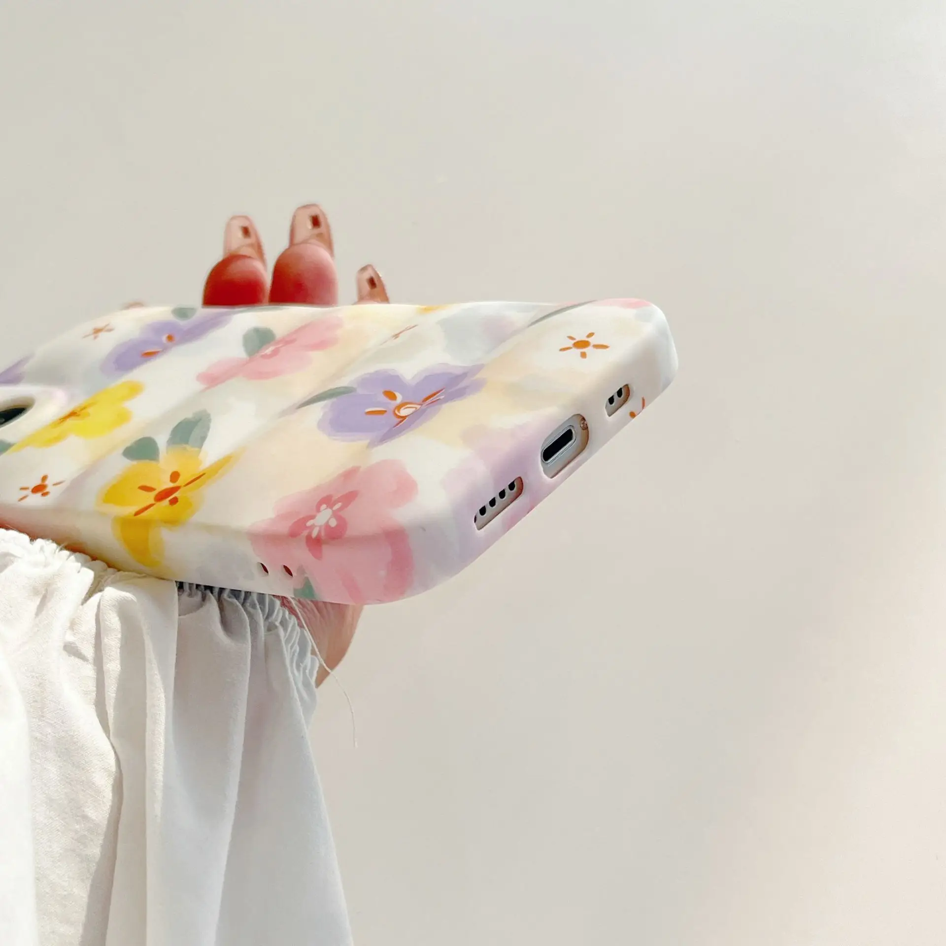 Small fresh colorful flowers Phone Case For iphone 14 13 12 11 Pro Max X XR XSMAX 7 8 Plus SE TPU Case Cover new products