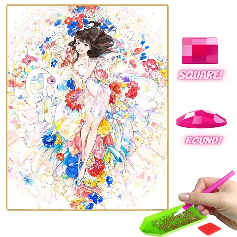 Набор для алмазной вышивки в японском стиле