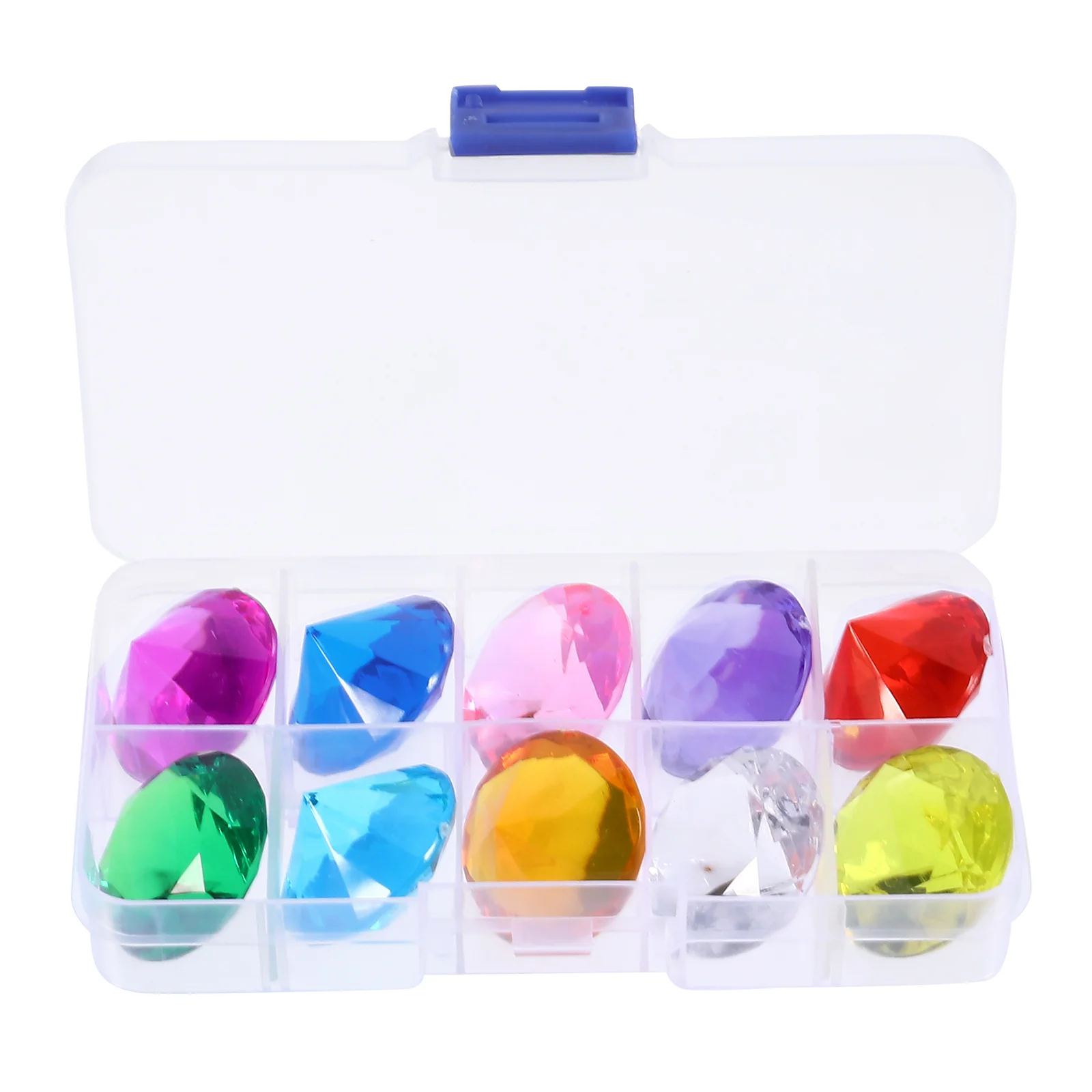 

Princess Jewellery Girls Diamond Toys Plastic Gems Kids DIY Accessories Crystal Women's