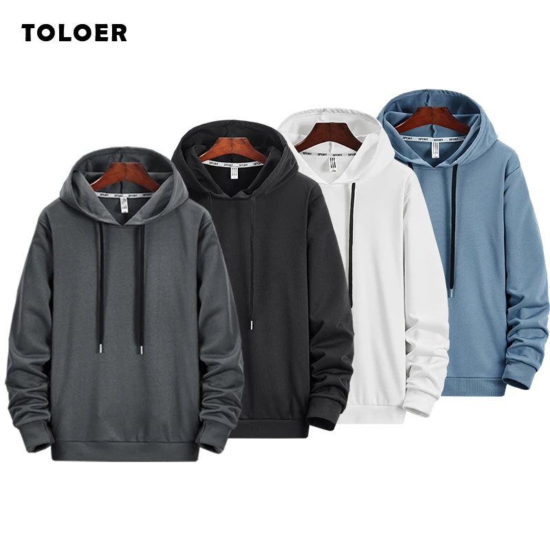 

Autumn Casual Hoodies Men Long Sleeve Solid Male Sweatshirt Loose Street Hip-Hop Style Men Wearting 2023 New Arrival Fashion