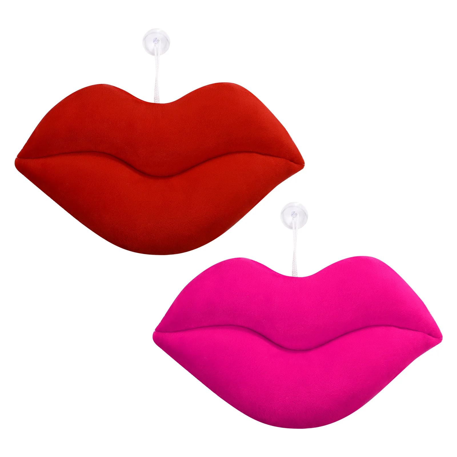 

2 Big Lips Shape 30cm Decorative Pillow Cushion for Home Office Bedroom