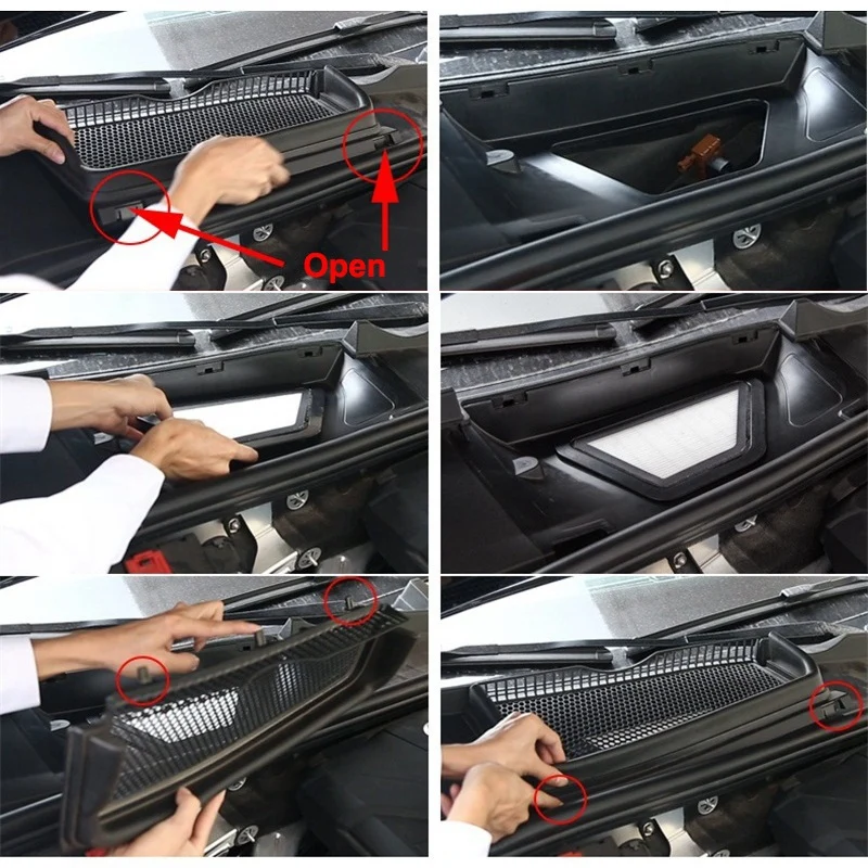 Салонный фильтр 4М 0819100 Для-Q7 4M SUV 2.0 3.0 TFSI 3.0TDI Quattro Engine V6 Модель 2016 2017 2018 2 шт.