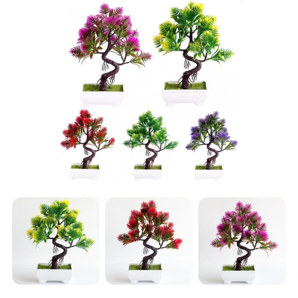 Искусственный бонсай современное декоративное искусственное дерево