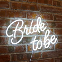 bride to be letters led wall sign for bridal wedding bachelorette engagement gifts bride to be neon sign led decor light up sign