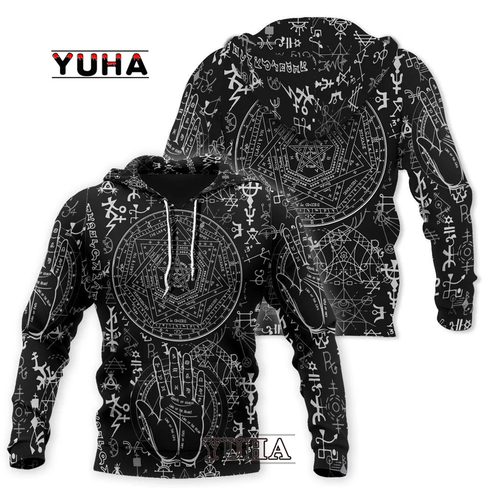 

New Viking Tattoo 3D Printed Men hoodies Harajuku Fashion Hooded Sweatshirt Autumn Unisex Street hoodie sudadera hombre