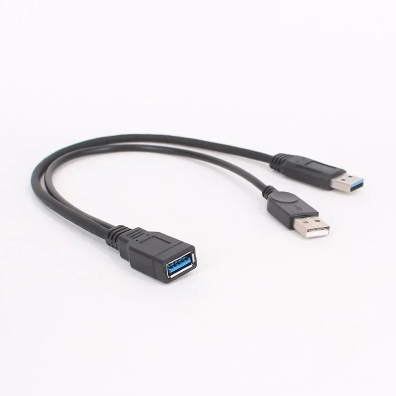 Кабель-удлинитель с двумя USB-портами USB 3 0 2 5 дюйма 1 шт.