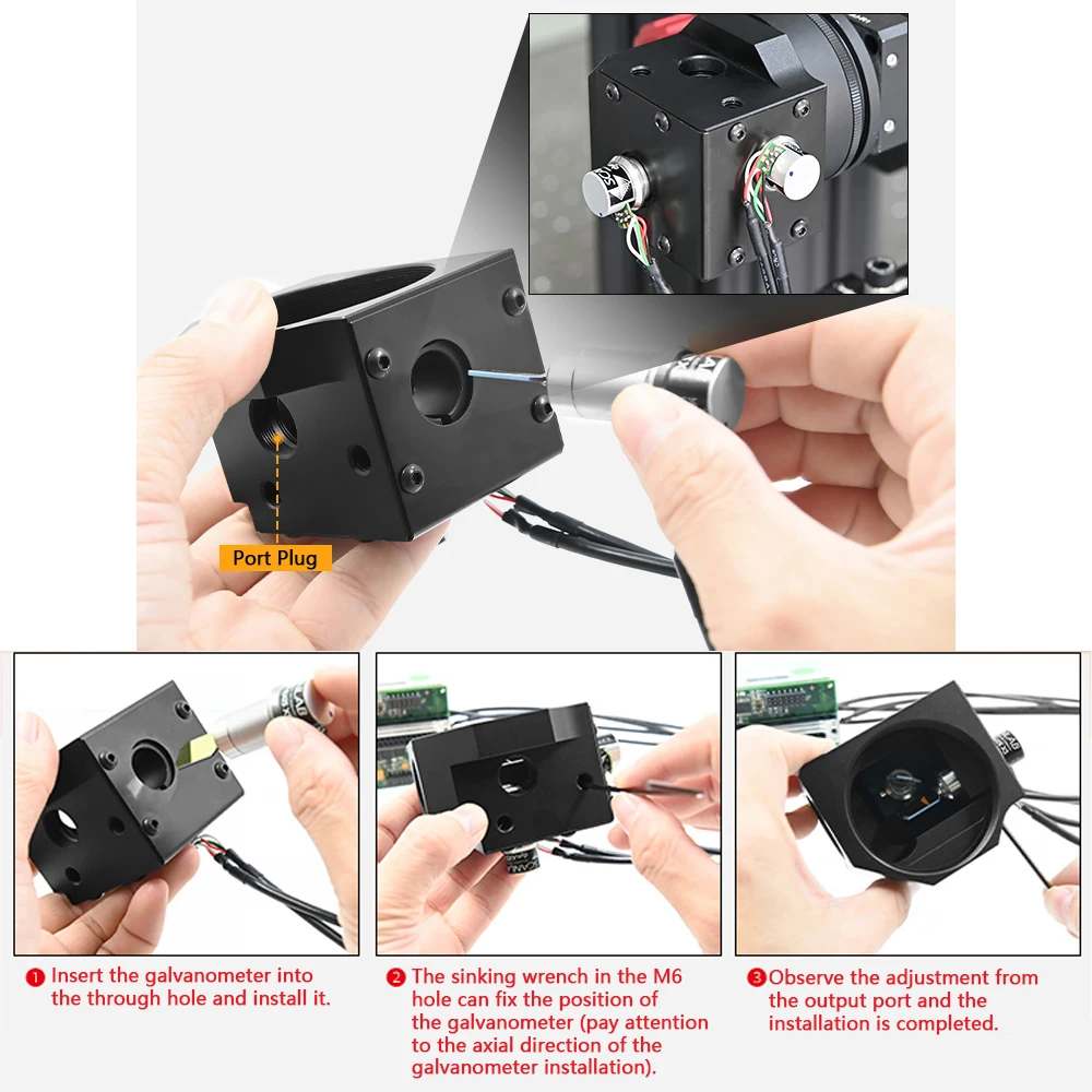 Адаптер для установки оцинкованного объектива