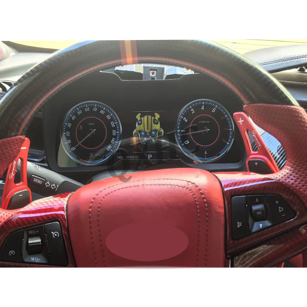 Фото Новая автомобильная ЖК-цифровая панель приборной панели для Chevrolet Camaro 2010-2015, автомобильный приборный кластер, кабина, спидометр, мультимедиа №5