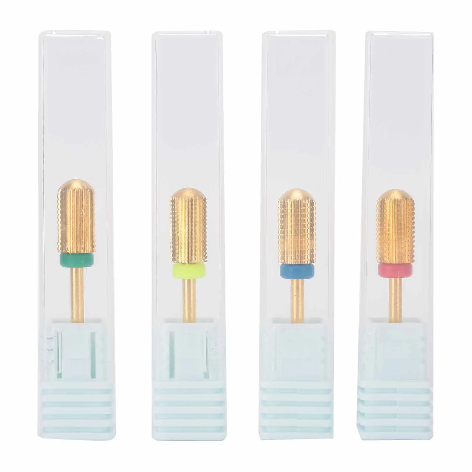 

4pcs Nail Drill Bits Nail Polishing Grinding Sanding Heads Nail Polisher Accessory