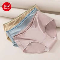 miiow 4pcs modal sexy panties for woman lingerie sexy underwear home comfortable brief female underpants mm2412