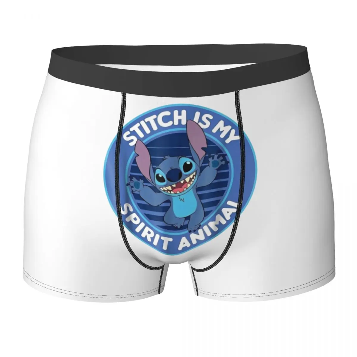 Нижнее белье со стежком мужские трусы с принтом удобные шорты высокого качества