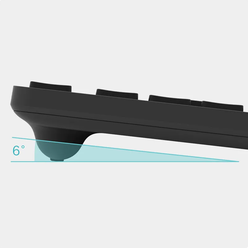 Xiaomi Mi портативная и тонкая клавиатура мышь беспроводная Офисная Клавиатура для
