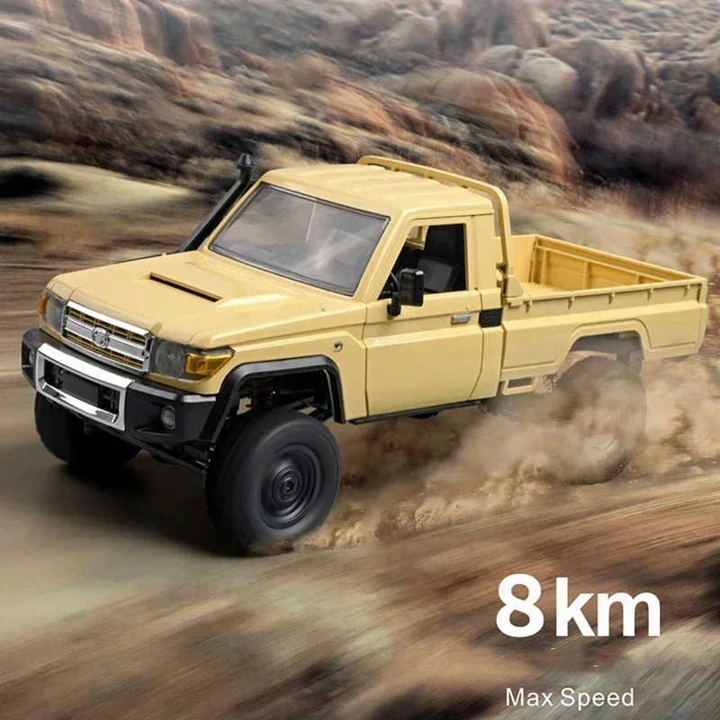 Новый Mn82 1/12 Радиоуправляемый автомобиль 2 4 г Полномасштабный внедорожник с