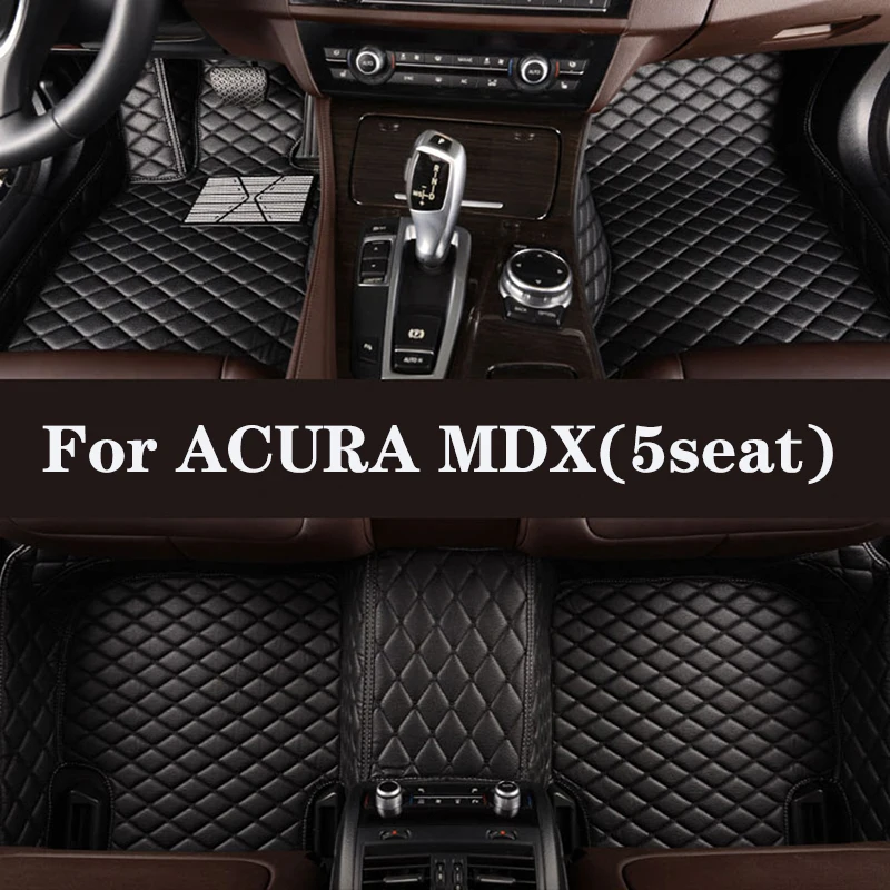 

Кожаный Автомобильный напольный коврик для ACURA MDX (5 мест) 2007-2013 (модельный год), автозапчасти для интерьера автомобиля