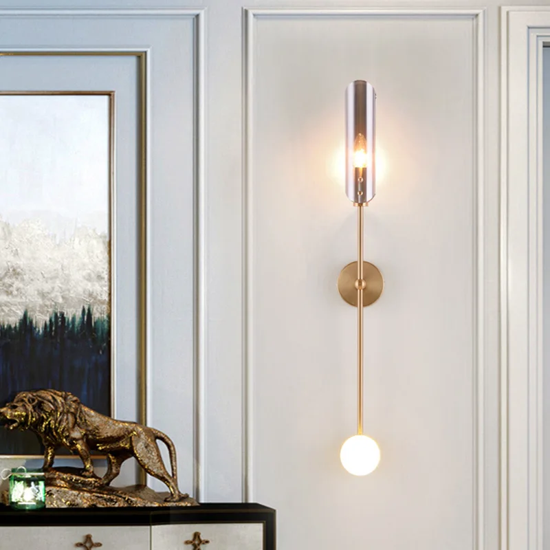 

Modern Luxury LED Wall Lamps for Living Room Decoration Bedroom Hotel Bathroom Wall Light Sconce Corridor Aisle Bedside Lighting