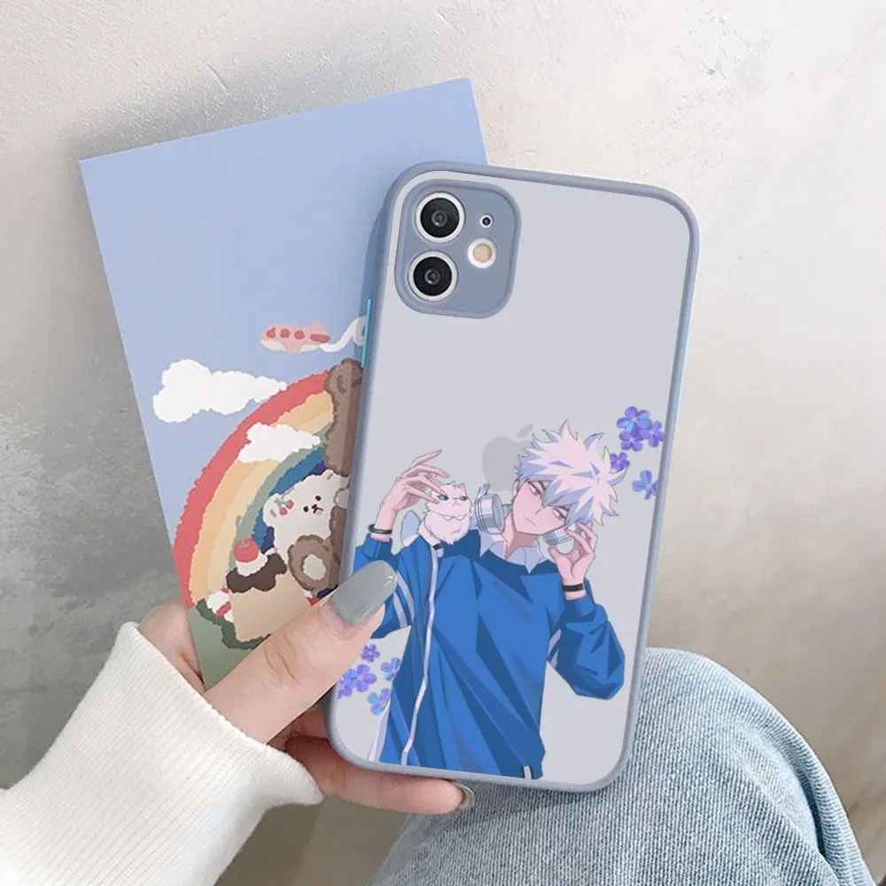 Фото Чехол для телефона Anime Link Click Time Agent для iPhone 14 11 12 13 Mini Pro Max 8 7 Plus X XR XS MAX, полупрозрачный матовый чехол №3