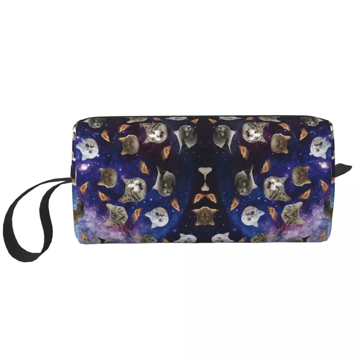 Косметичка с косметическими кошачьими головы косметический органайзер для