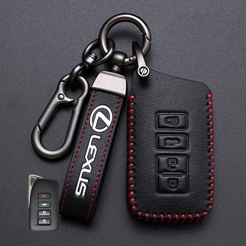 

Кожаный чехол для дистанционного ключа автомобиля, чехол-держатель для Lexus NX 200 NX300H RX 350 450H ES 350 ES 300h, автомобильный брелок, аксессуары