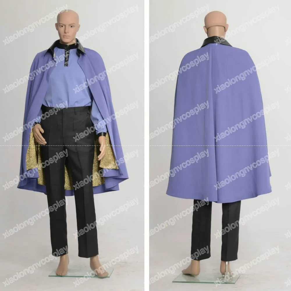

Episode VII 7 Lando Calrissian Cosplay Costume Halloween Outfit Suit 11