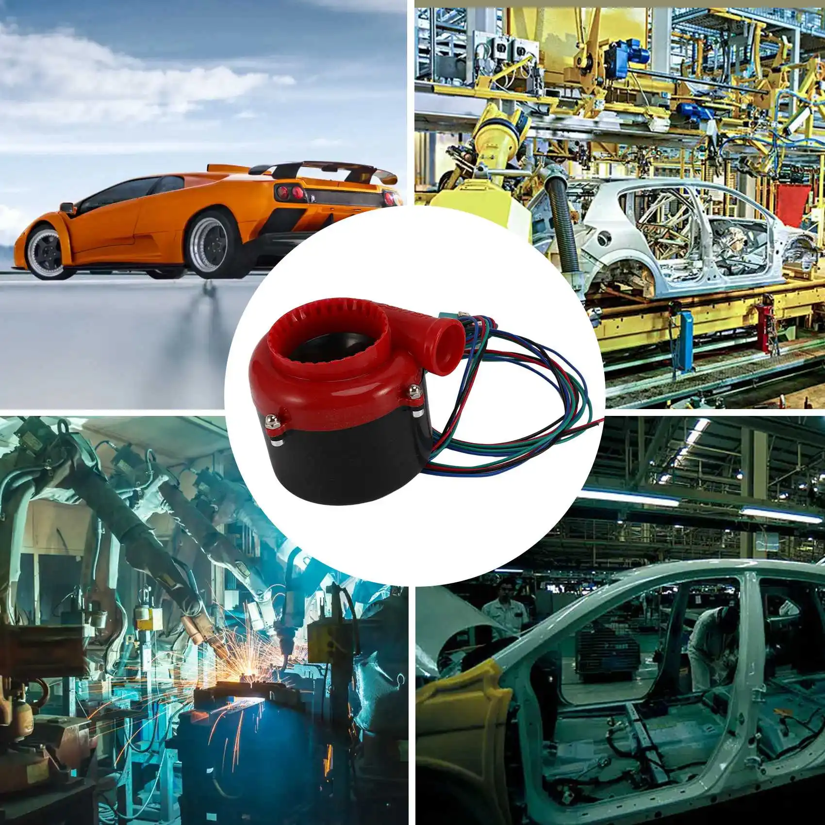 Универсальный электронный турбо-выдувной клапан звуковой электрический