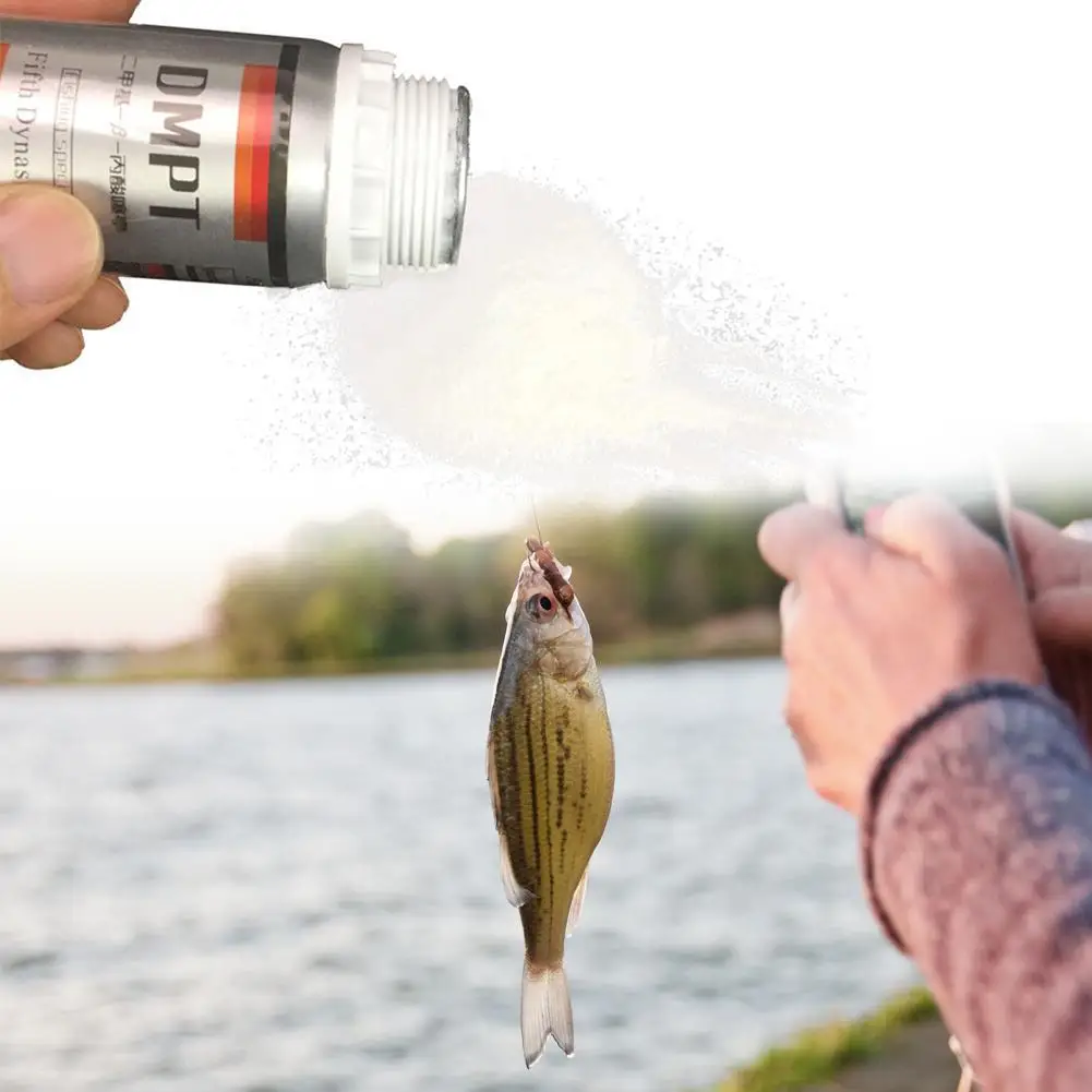 

Fishing Bait Additive Powder Carp Attractive Smell Lure Tackle Food 60g DMPT Accessories Water Carps Crucian Tilapia Fishing New