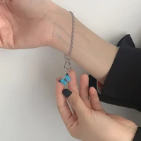 butterfly bracelet charm pendant wrist decor metal chain bracelets women student gift
