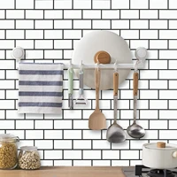 white brick peel and stick wallpaper subway tiles contact paper self adhesive waterproof stickers removable for bathroom kitchen
