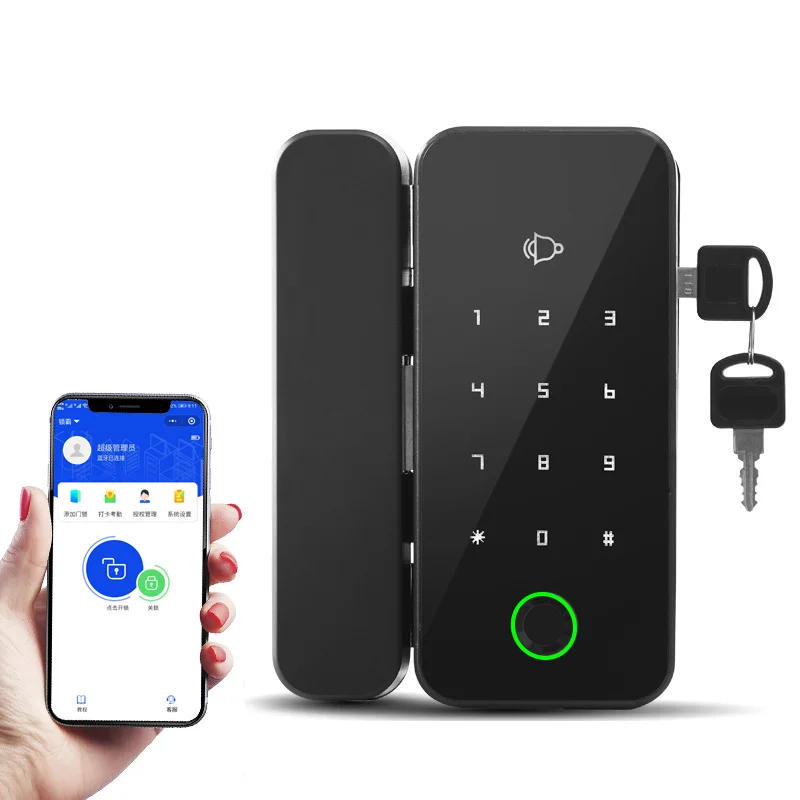 

Smart Door Lock High security Fingerprint Lock Password With Keys Digital Lock
