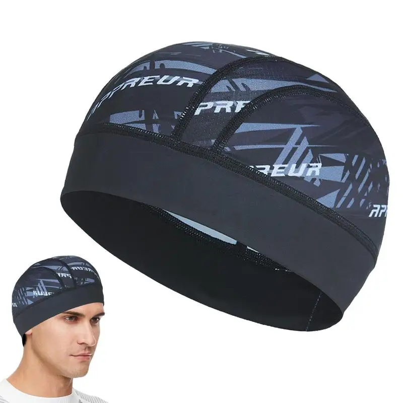 

Summer Cooling Skull Caps Helmet Liner Anti-UV Anti-Sweat Wicking Cycling Running Motorcycle & Riding Under Hard Hat Liner