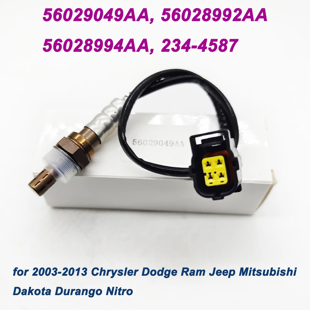 

Кислородный датчик 56029049AA 234-4587 для 2004-2014 Chrysler Dodge Jeep Compass Cherokee Ram 1500 68144248AA 56028992AA 56028994AA