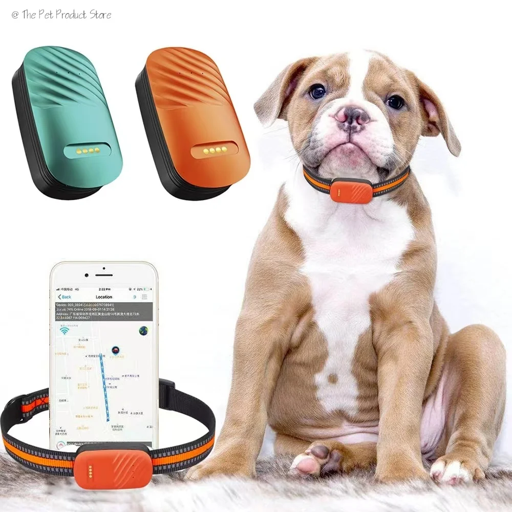 

Водонепроницаемый ошейник с GPS-трекером для домашних животных 4G GPS-трекер для кошек и собак в режиме реального времени с сигнализацией против потери и дистанционным отслеживанием в режиме реального времени
