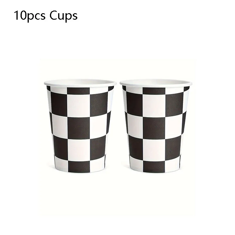 

Одноразовый набор посуды для гоночной вечеринки