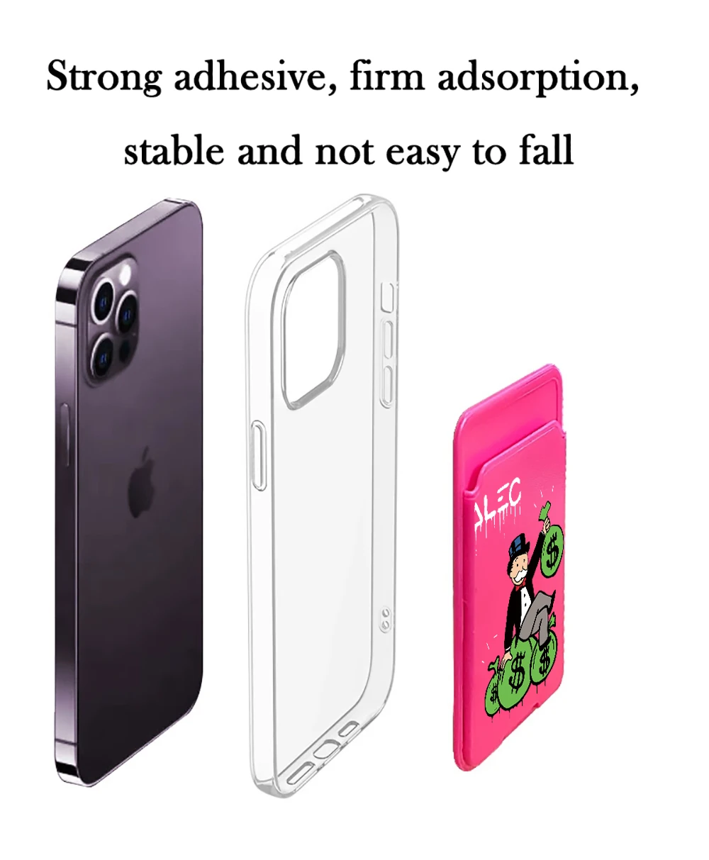 Держатель для карты телефона Чехол-кошелек Dollar MonopolyS Кошелек Наклейка на