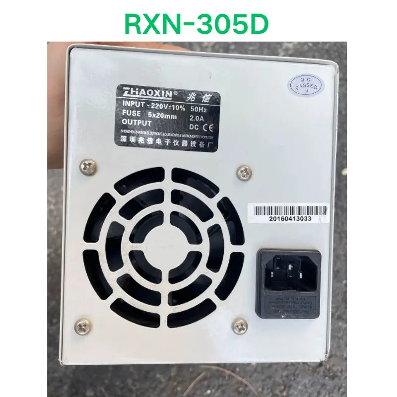 Подержанный тест OK RXN-305D 220 В 2 А Регулируемый стабилизированный источник питания