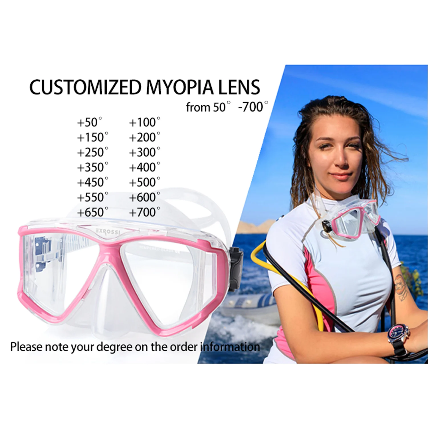 _ Маска для подводного плавания и дайвинга взрослых маска противотуманные очки