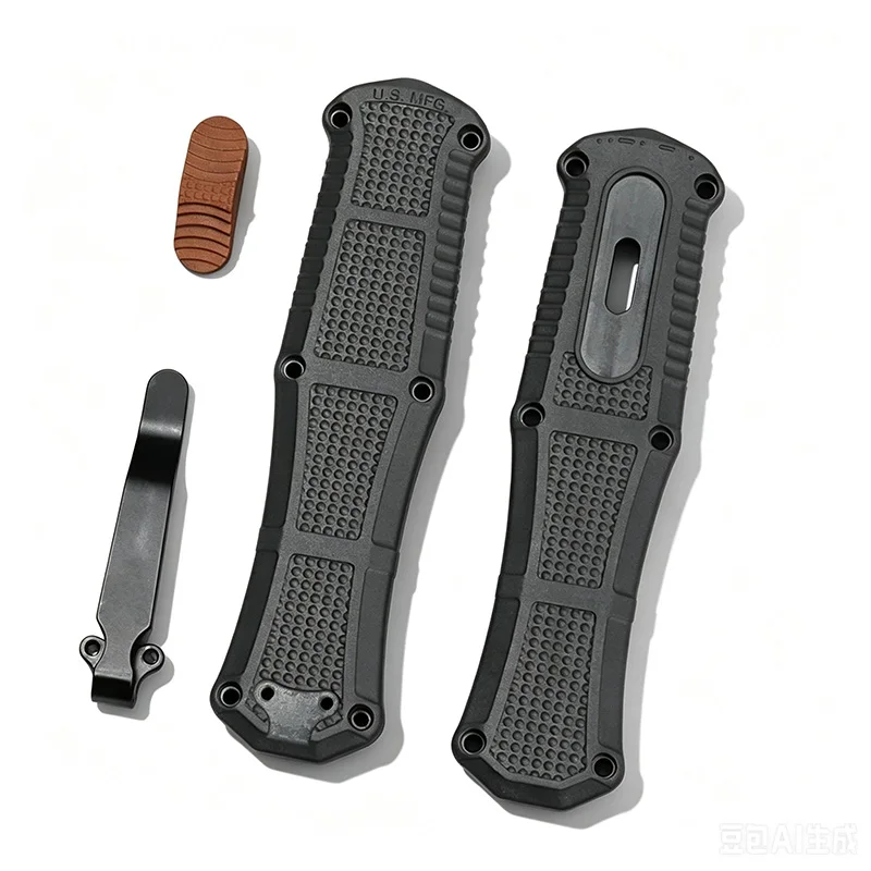 Набор рукояток для ножей MLTOOLLY KNIVES BM3370 из стали D2 и нейлонового волокна, индивидуальные, для кемпинга, туризма, EDC-инструменты (art.: 3920db00554ab) - 3920db00554ab