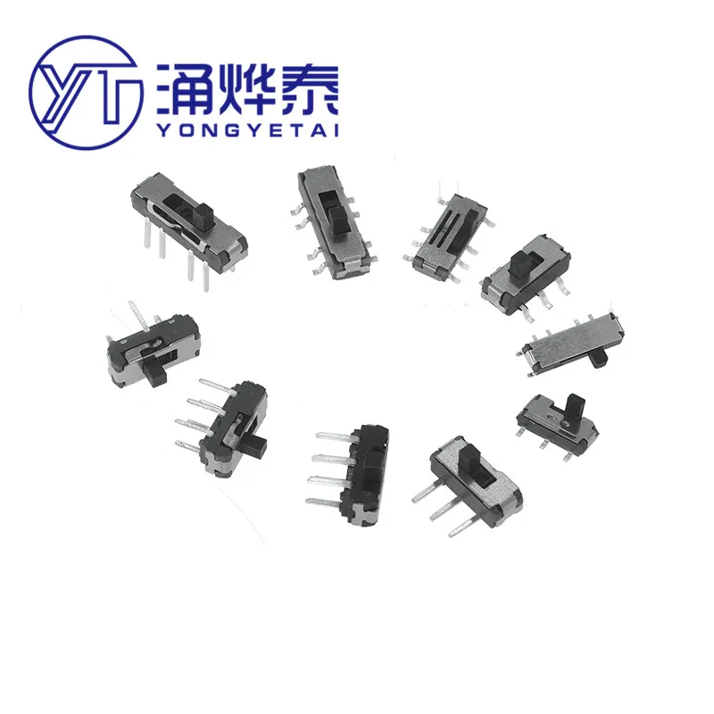 YYT 20 шт. MSK-22D18 небольшой тумблер мощности 3/6/8-контактный линейный патч боковой