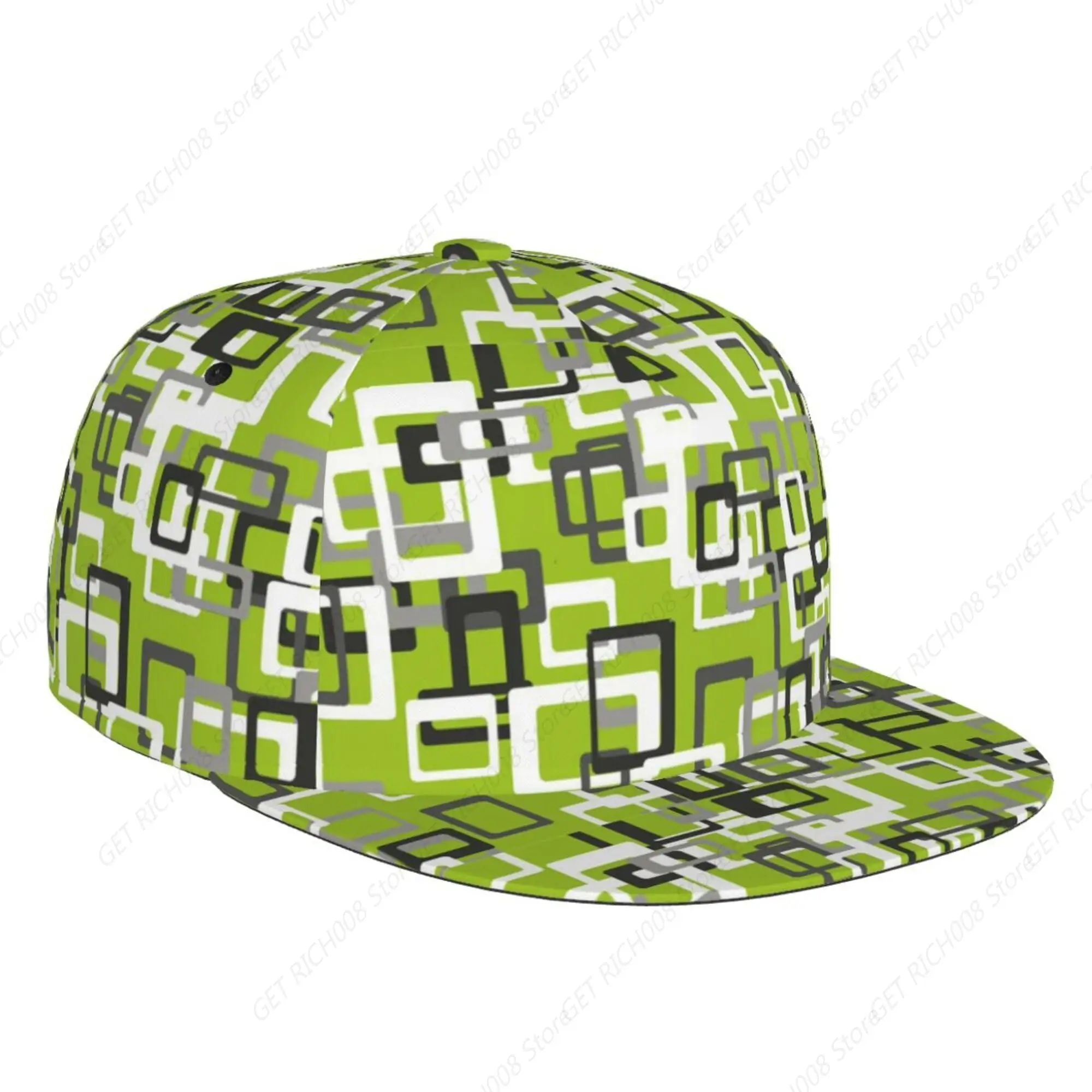Модная регулируемая бейсболка с плоским козырьком и 3d принтом крутая шляпа Snapback