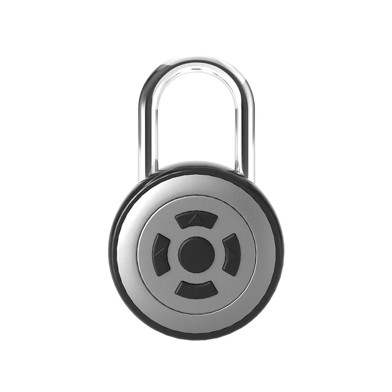 

USB Перезаряжаемый водонепроницаемый металлический комбинированный дверной замок, умный сканер отпечатков пальцев, навесной замок с быстрой разблокировкой из цинкового сплава