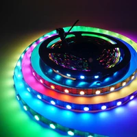 ws2815 dc12v smd5050 smart pixels lamp tape updated strip light rgb individually addressable led lights dual signal ip30 65 67