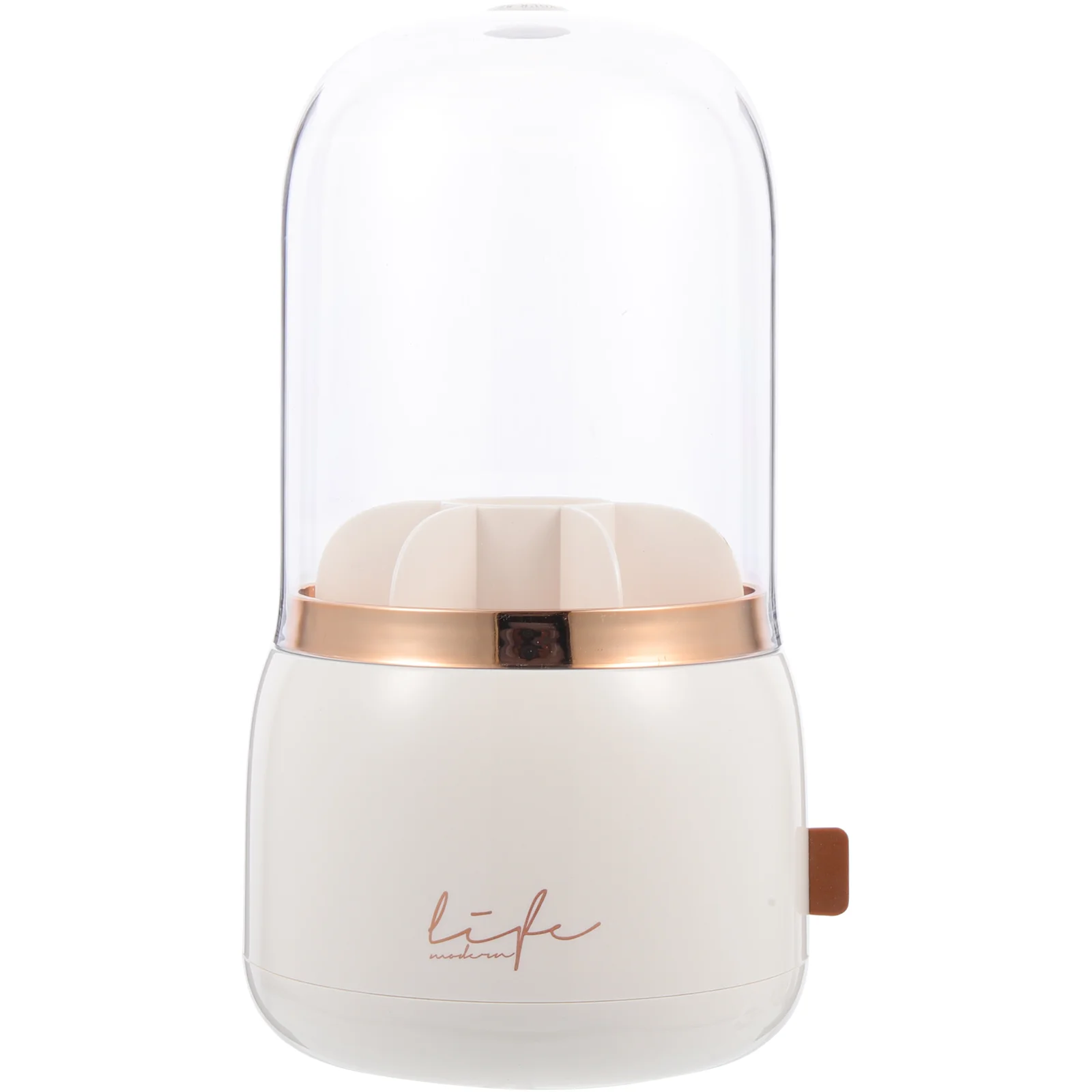 

Makeup Brush Storage Bucket Holders Vanity Rotating Container Pen Organizer Stand Desktop Silica Gel Office Pot