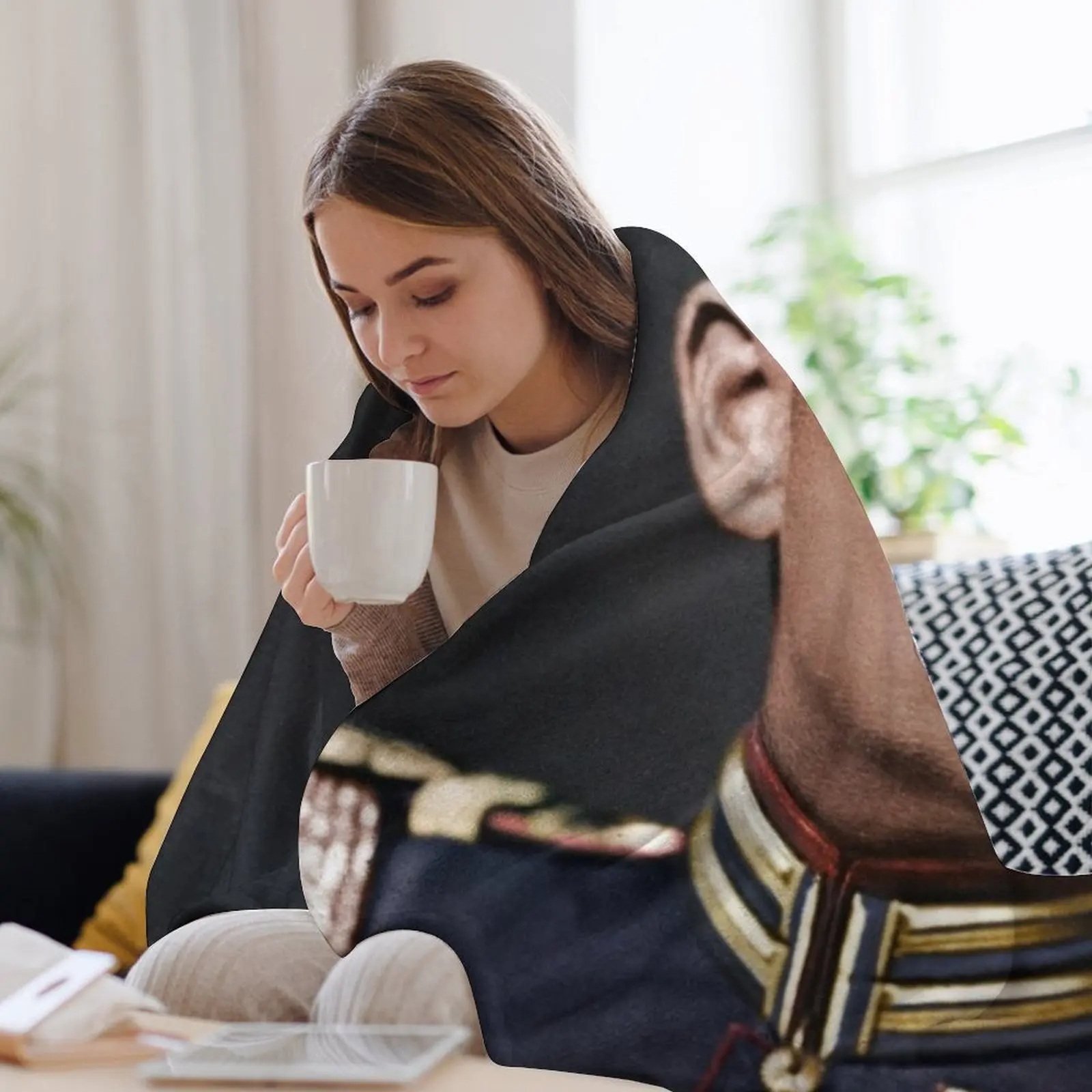 Plush одеяло Kaiser Wilhelm II 1908